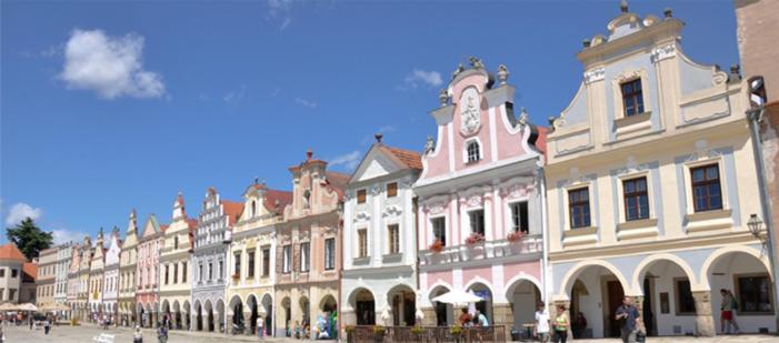 Ubytovani U Seniglu Hotel Telč Buitenkant foto